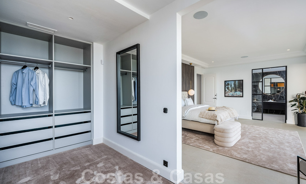 Exclusive designer villa with panoramic sea views for sale in the a five-star golf resort in Marbella - Benahavis 48885