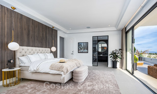 Exclusive designer villa with panoramic sea views for sale in the a five-star golf resort in Marbella - Benahavis 48895 