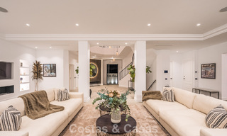 Exclusive designer villa with panoramic sea views for sale in the a five-star golf resort in Marbella - Benahavis 74809 