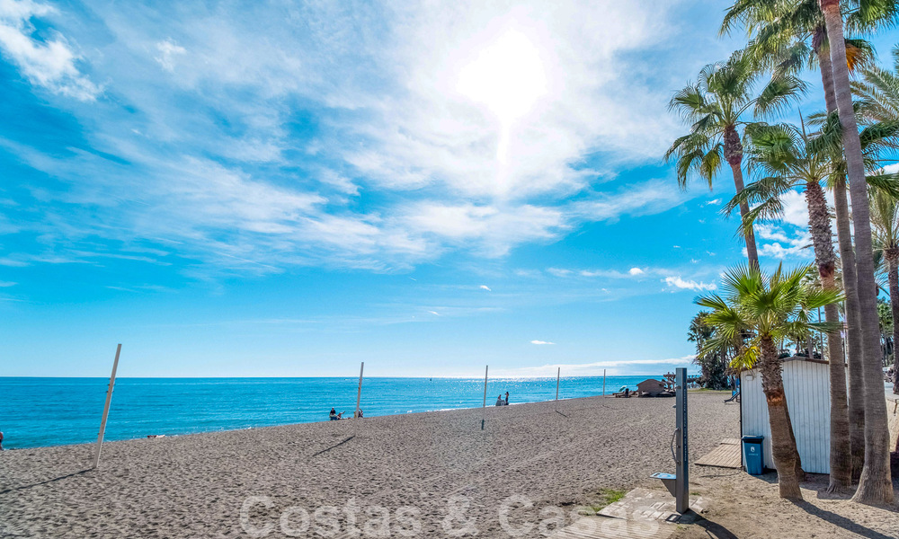 3 bedroom apartment for sale in exclusive, gated urbanisation on frontline beach in San Pedro, Marbella 49656