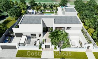 Plot + project of a sophisticated villa for sale situated in the very exclusive, gated community of Sotogrande, Costa del Sol 49011 