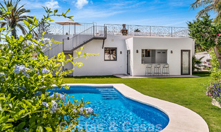 Move-in ready! One level villa for sale with 4 bedrooms, 400m from the beach, New Golden Mile, Marbella - Estepona 50015 