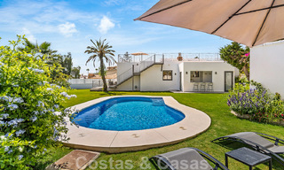Move-in ready! One level villa for sale with 4 bedrooms, 400m from the beach, New Golden Mile, Marbella - Estepona 50016 