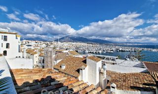 Gigantic duplex penthouse for sale with breath-taking sea views on frontline beach in Puerto Banus' marina, Marbella 49105 