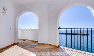 Gigantic duplex penthouse for sale with breath-taking sea views on frontline beach in Puerto Banus' marina, Marbella 49160 