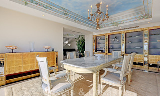 Gigantic duplex penthouse for sale with breath-taking sea views on frontline beach in Puerto Banus' marina, Marbella 49165 