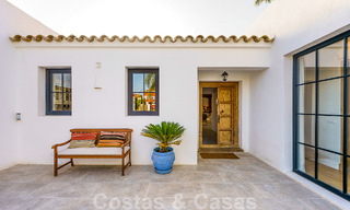 Attractive, distinctive Ibiza-style villa for sale with large separate guest house located in West Marbella 49917 