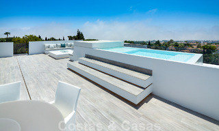 Contemporary, detached luxury villa for sale with panoramic mountain and sea views, heart of Marbella's Golden Mile 49879 