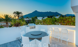 Contemporary, detached luxury villa for sale with panoramic mountain and sea views, heart of Marbella's Golden Mile 49903 