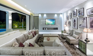 Contemporary, detached luxury villa for sale with panoramic mountain and sea views, heart of Marbella's Golden Mile 49913 