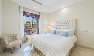 Semi-detached Spanish-style house for sale in a prestigious urbanisation within walking distance of Puerto Banus and the beach in Nueva Andalucia, Marbella 49741 