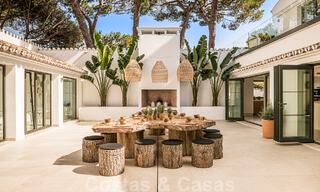 Charming Spanish luxury villa for sale surrounded by natural beauty and bordering the dunes beach in Marbella 49697 