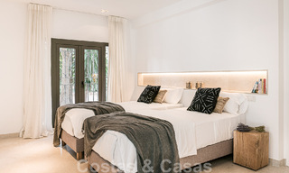Charming Spanish luxury villa for sale surrounded by natural beauty and bordering the dunes beach in Marbella 49703 