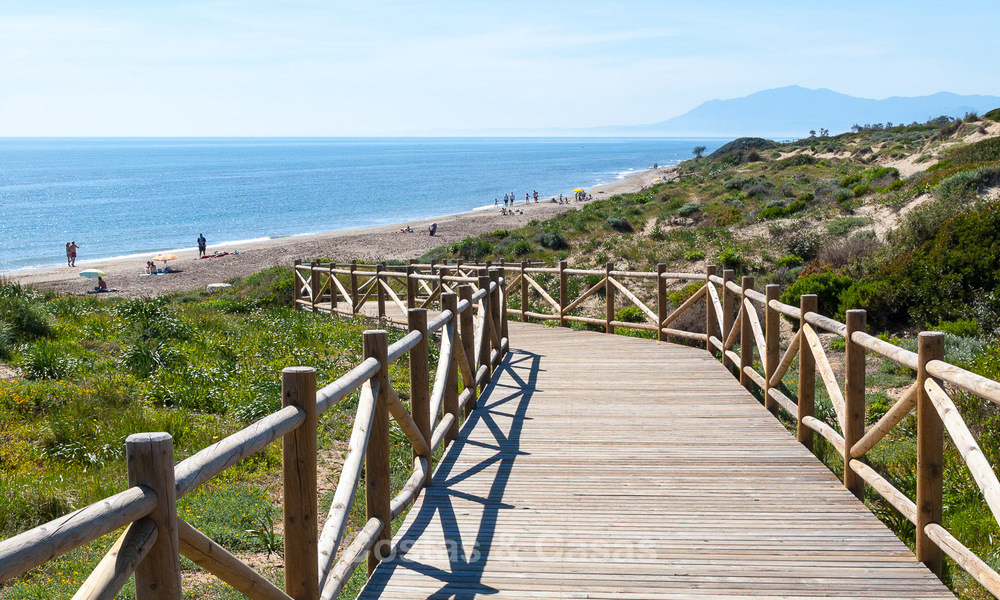 Charming Spanish luxury villa for sale surrounded by natural beauty and bordering the dunes beach in Marbella 49713