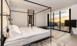 Mediterranean luxury villa for sale with a contemporary feel and stunning sea views in the exclusive La Zagaleta Golf resort, Benahavis - Marbella 49346 