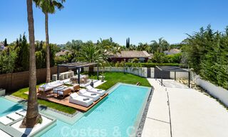 Modern luxury villa for sale with contemporary design, located a short distance from Puerto Banus, Marbella 49412 