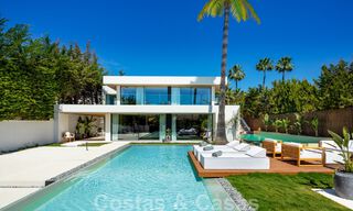 Modern luxury villa for sale with contemporary design, located a short distance from Puerto Banus, Marbella 49428 