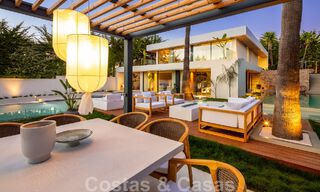 Modern luxury villa for sale with contemporary design, located a short distance from Puerto Banus, Marbella 49434 
