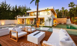 Modern luxury villa for sale with contemporary design, located a short distance from Puerto Banus, Marbella 49435 