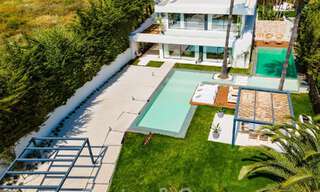 Modern luxury villa for sale with contemporary design, located a short distance from Puerto Banus, Marbella 49439 