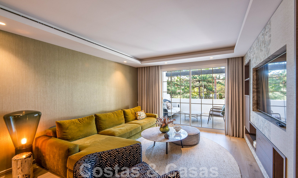 Sophisticated apartment for sale a few steps from the beach, located in Puente Romano on the Golden Mile in Marbella 49762