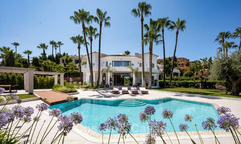 Mediterranean, luxury villa for sale in prestigious residential area surrounded by Nueva Andalucia's valley golf courses, Marbella 54153