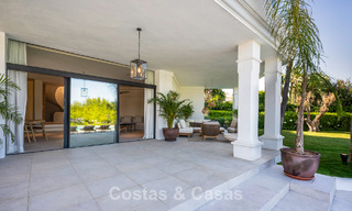 Mediterranean, luxury villa for sale in prestigious residential area surrounded by Nueva Andalucia's valley golf courses, Marbella 54156 