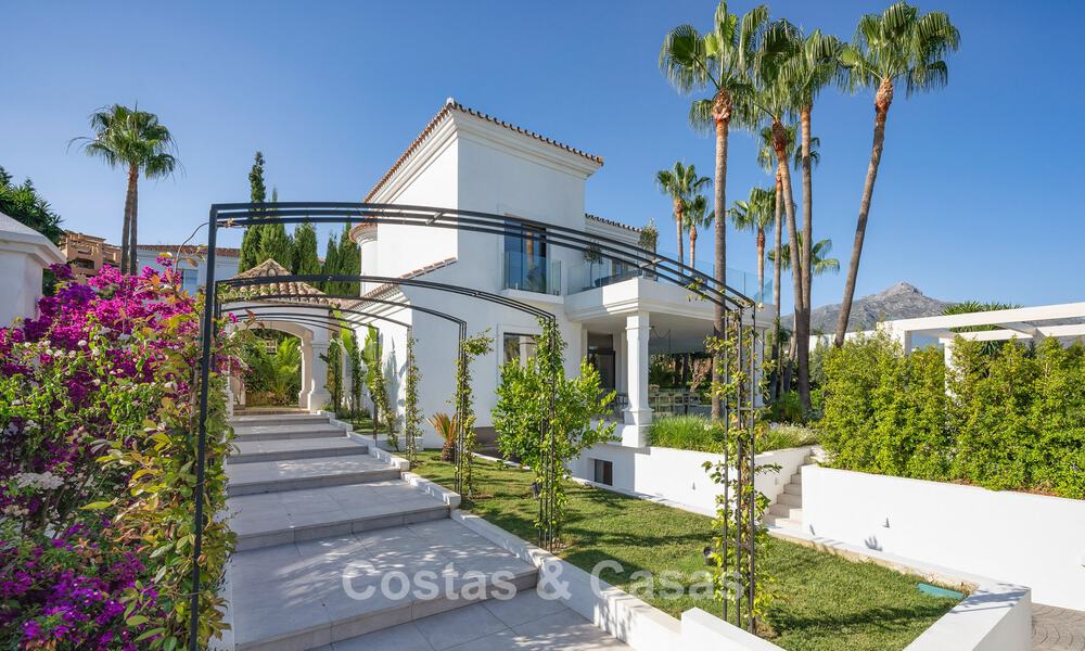 Mediterranean, luxury villa for sale in prestigious residential area surrounded by Nueva Andalucia's valley golf courses, Marbella 54159