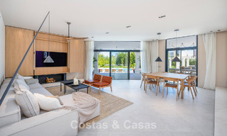 Mediterranean, luxury villa for sale in prestigious residential area surrounded by Nueva Andalucia's valley golf courses, Marbella 54167 