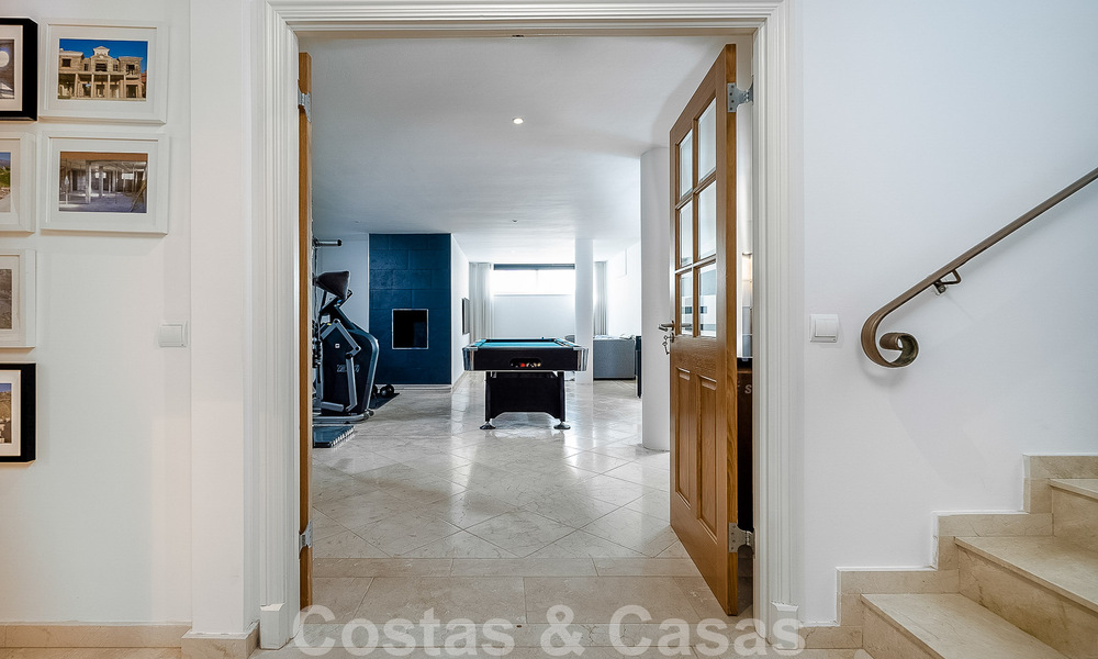 Spacious Mediterranean villa for sale located in a privileged urbanisation of Nueva Andalucia, Marbella 50592