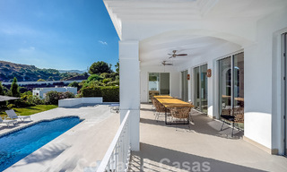 Spacious Mediterranean villa for sale located in a privileged urbanisation of Nueva Andalucia, Marbella 50598 