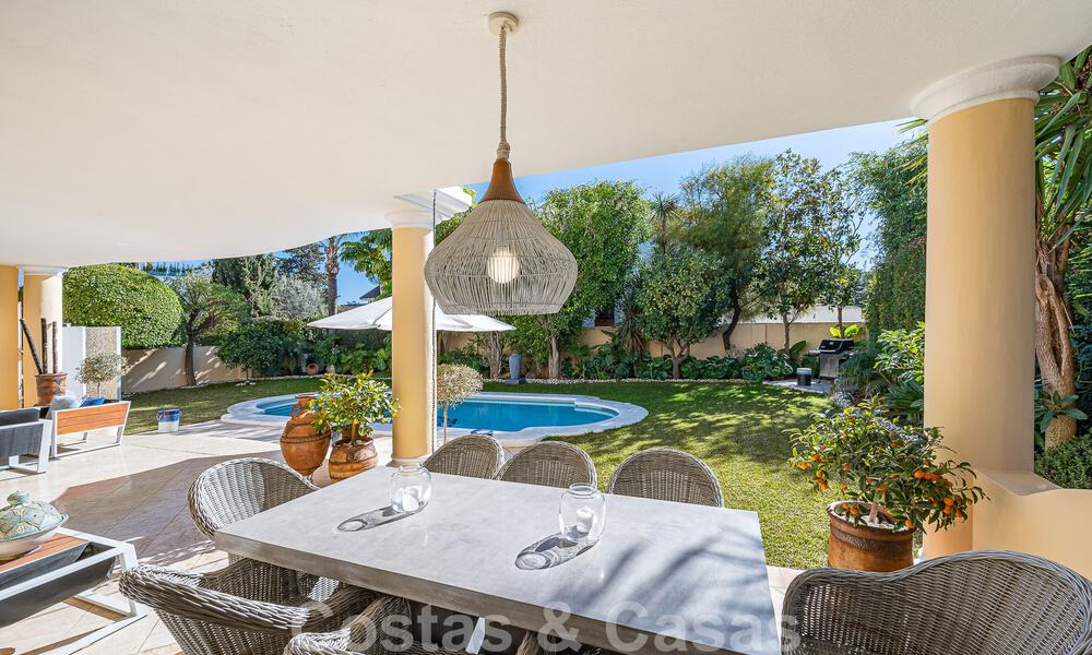 Outstanding Andalusian-style luxury villa for sale, walking distance to the beach, on Marbella's Golden Mile 50768
