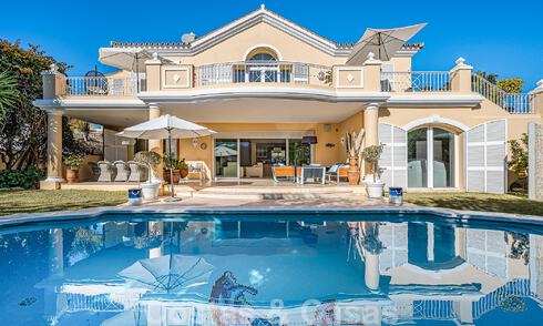 Outstanding Andalusian-style luxury villa for sale, walking distance to the beach, on Marbella's Golden Mile 50769