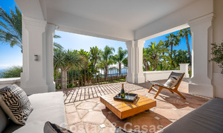 Andalusian luxury villa for sale with breath-taking panoramic sea views located in Los Monteros, Marbella 50948 
