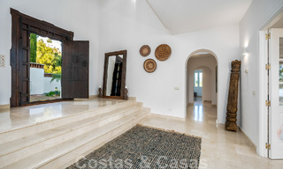 Andalusian luxury villa for sale with breath-taking panoramic sea views located in Los Monteros, Marbella 50968 