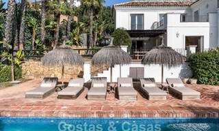 Andalusian luxury villa for sale with breath-taking panoramic sea views located in Los Monteros, Marbella 50991 