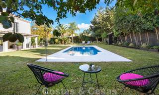 Mediterranean luxury villa for sale with 5 bedrooms in prestigious golf surroundings in Nueva Andalucia's valley, Marbella 50842 