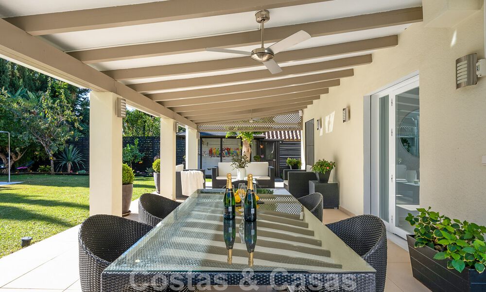 Mediterranean luxury villa for sale with 5 bedrooms in prestigious golf surroundings in Nueva Andalucia's valley, Marbella 50852