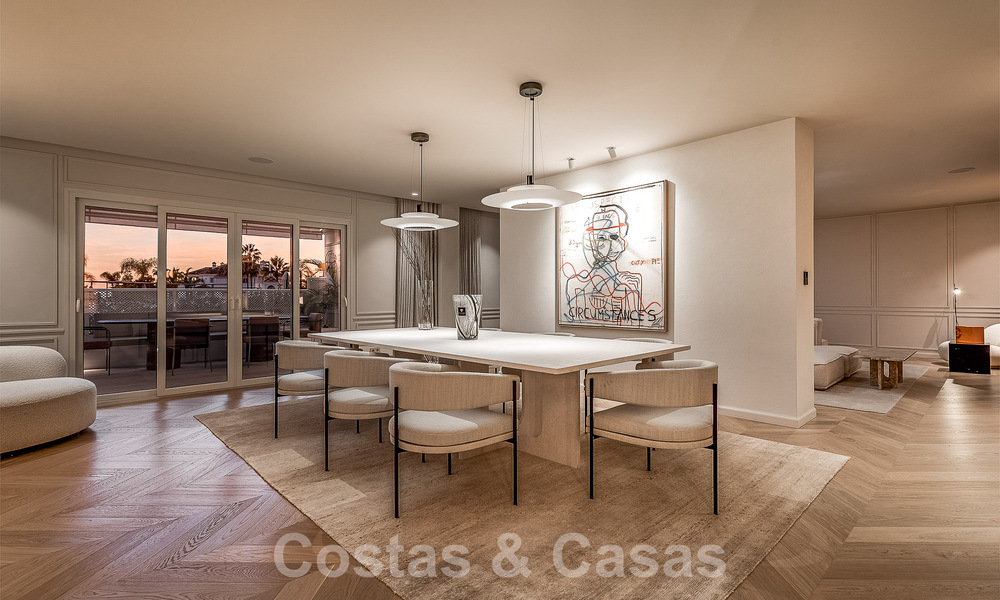 Spacious luxury 4-bedroom apartment for sale in an exclusive complex, on the prestigious Golden Mile, Marbella 50871