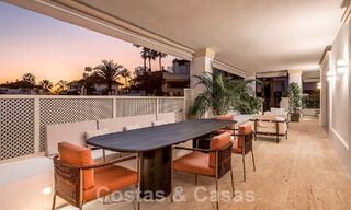 Spacious luxury 4-bedroom apartment for sale in an exclusive complex, on the prestigious Golden Mile, Marbella 50872 