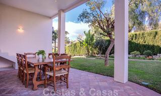 Spanish luxury villa for sale with Mediterranean architecture located in the heart of Nueva Andalucia's golf valley in Marbella 50662 