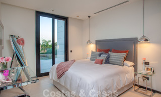 Sophisticated modern-style designer villa for sale in a gated community in Nueva Andalucia's golf valley, Marbella 50625 