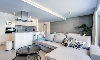 Move-in ready, modern 3-bedroom apartment for sale in a golf resort on the New Golden Mile, between Marbella and Estepona 50811 