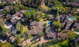 Detached Mediterranean-style luxury villa for sale a stone's throw from the beach and amenities in prestigious Guadalmina Baja in Marbella 51241 