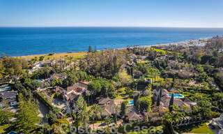 Detached Mediterranean-style luxury villa for sale a stone's throw from the beach and amenities in prestigious Guadalmina Baja in Marbella 51242 