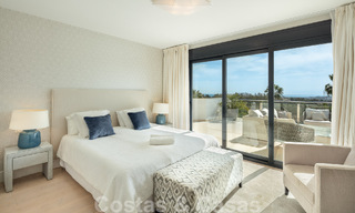 Spanish luxury villa for sale with contemporary Mediterranean architecture located in the heart of Nueva Andalucia's golf valley in Marbella 51216 