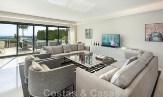 Spanish luxury villa for sale with contemporary Mediterranean architecture located in the heart of Nueva Andalucia's golf valley in Marbella 51220 