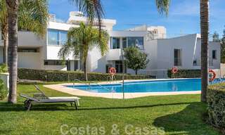 Spacious semi-detached house for sale with spectacular sea views, in Sierra Blanca on the Golden Mile of Marbella 51114 