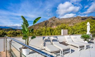 Spacious semi-detached house for sale with spectacular sea views, in Sierra Blanca on the Golden Mile of Marbella 51126 