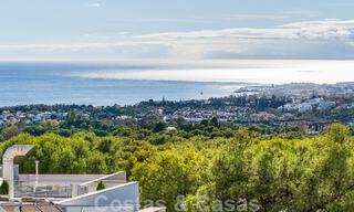 Spacious semi-detached house for sale with spectacular sea views, in Sierra Blanca on the Golden Mile of Marbella 51128 